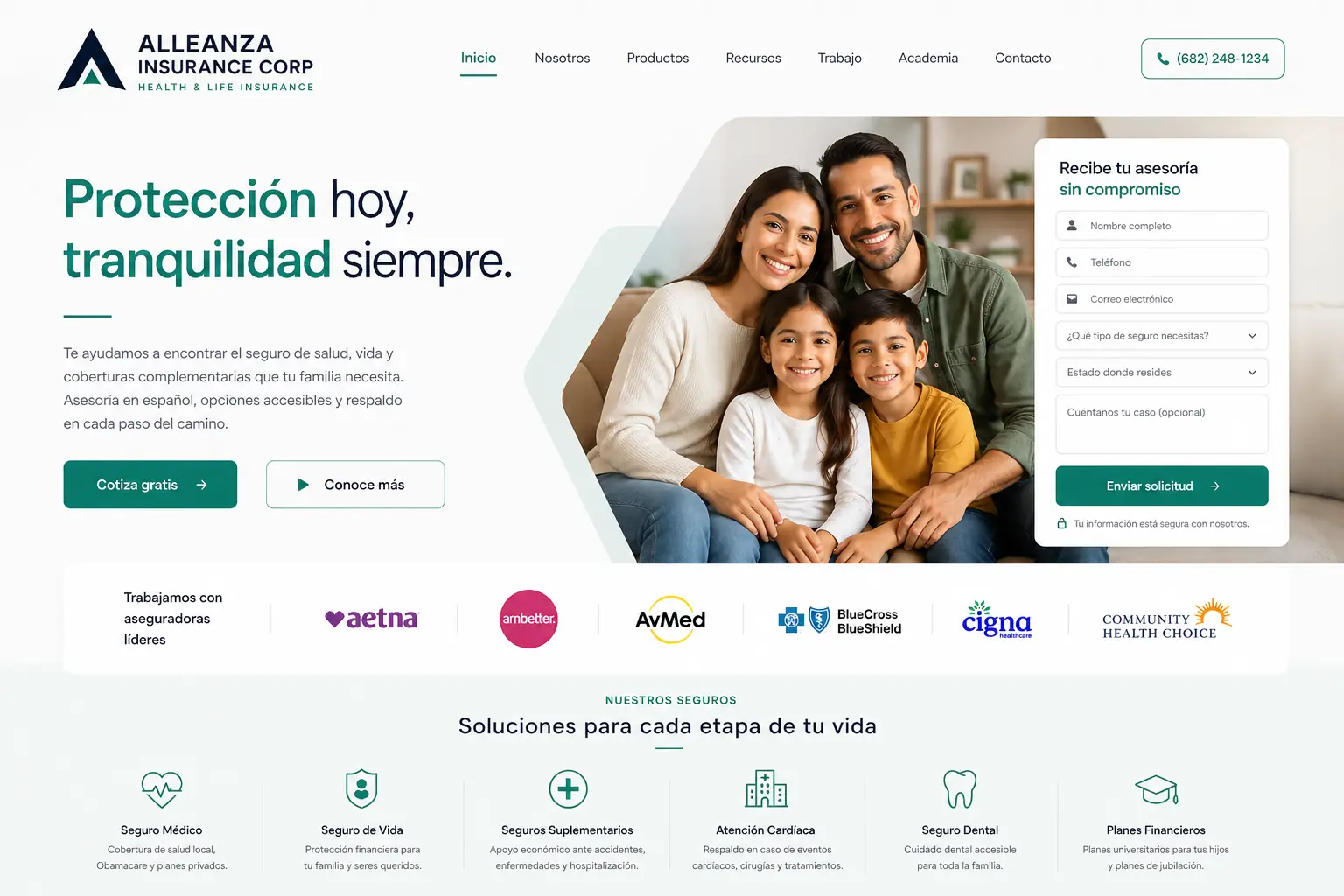 Mockup web Propuesta 2