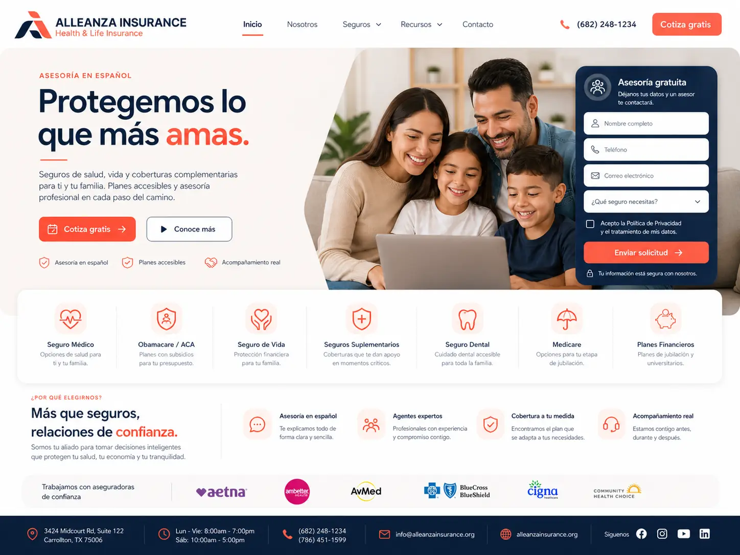 Mockup web Propuesta 4