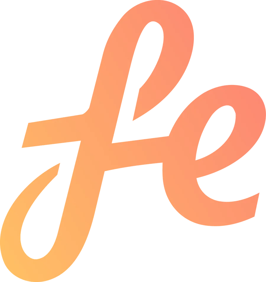 Isotipo naranja de Feffa Creative Design