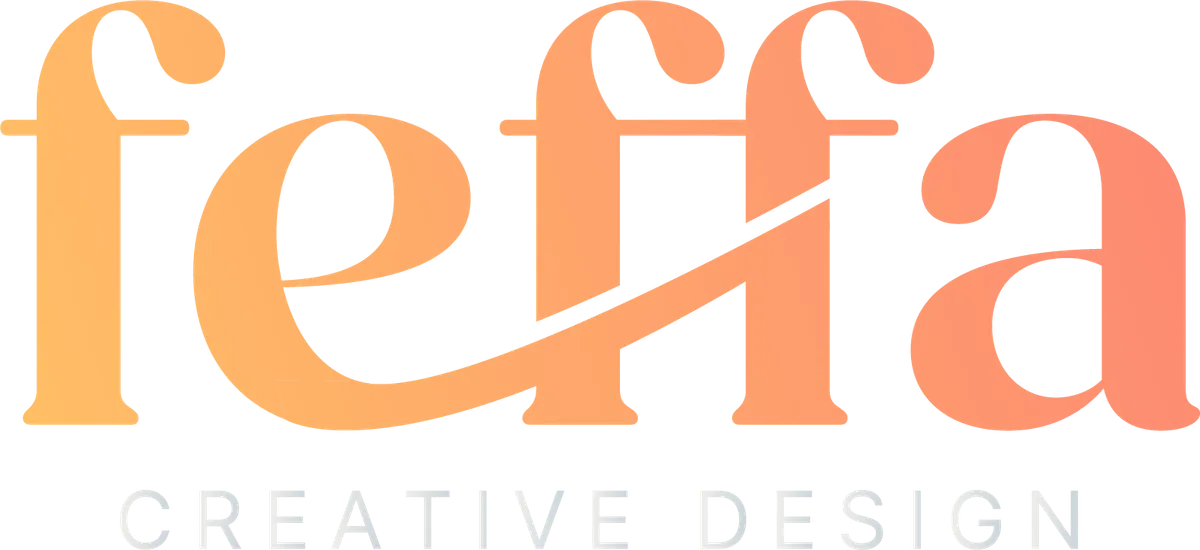Tercera propuesta de logotipo para Feffa Creative Design